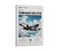 Aviation Art Plane Fighter Art Poster Tornado IDS-ECR Canvas Wall Art Poster Decorative Modern Home Print Picture Artworks Posters 20x30inch(50x75cm)