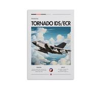 Aviation Art Plane Fighter Art Poster Tornado IDS-ECR Picture Print Canvas Poster Wall Paint Art Posters Decor Modern Home Artworks 20x30inch(50x75cm)