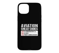 Aviation Cheat Codes Case for iPhone 15 Plus