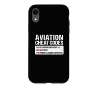 Aviation Cheat Codes Case for iPhone XR
