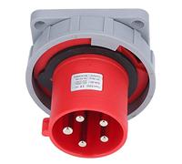 Aviation Connector Outlet Nylon Brass 5 Pin Industrial Socket 3P+N+E AC 220-380V 240-415V 63A