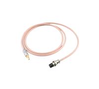 Aviation Connector Power Cable, DC2.5 0.5M