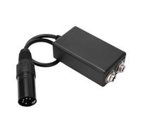 Aviation Headset Adapter Portable GA to XLR Converter for Pilot Headset Conversion Lightweight ABS Material, for General Aviation Use