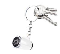 Aviation Keyring - Turbine Engine | Aircraft Novelty Mechanical Keyring for Car Keys, Gift for Drivers, Engineers, Men & Women, Port Handbag Accessory
