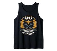 Aviation Maintenance Technician Aircraft Mechanic AMT Pride Tank Top