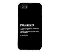 Aviation Major Dictionary Definition Aerospace Student Case for iPhone SE (2020) / 7/8