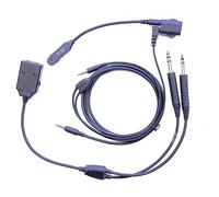 Aviation Microphone for WH-1000XM4/5/6 Headphones with Lighweight Mic Boom. Compatible with Sony Noise Cancelling Headphones and Others with 3.5 mm Audio.