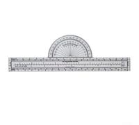 Aviation Navigation Plotter for Flight Planning Tools, Double-Sided 1:500000 1:1000000 1:250000 Scale Ruler for Pilots to Plan Routes