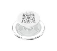 Aviation Pilot Airplane Seaplane Aircraft Vintage Patent PopSockets PopGrip for MagSafe
