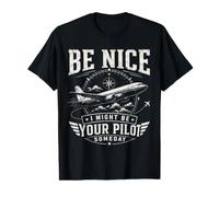 Aviation Pilot Flight Engineer Airplane Stuff Aviator Plane Value Graphic T-Shirt