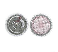 Aviation Plotter Flight Ruler, Plotter Circular Slide Rule, Computer Aviation Plastic Circular Navigation Calculator (E6B-R)