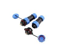 Aviation Plug Socket SP21-2/3/4/5/6/7/9/10/12 Pin Wire Cable Connector IP68 Outdoor Waterproof Connectors Male Female