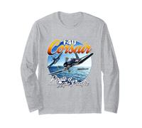 Aviation Tees: F4U Corsair Pirate of The Pacific Shirt Long Sleeve T-Shirt