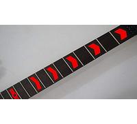 Aviator Army Fret Markers Inlay Stickers Guitar & Bass Fingerboard (Red)