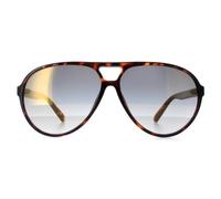 Guess Men's Aviator Dark Havana Brown Mirror GF5070 Guess Brown One Size