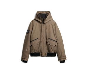 Aviator jacket Superdry City Tweed Beige 2XL