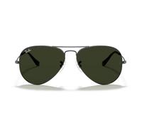 Aviator Large Metal Gunmetal / Green