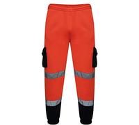 Aviator London Certified EN ISO 20471:2013 Hi Vis Viz Hooded Sweatshirt High Visibility Reflective Tape Work Fleece Safety Winter Warm Security Jacket Workwear Zip Hoodie Work Wear Hoody Jumper