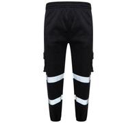 Aviator London Certified EN ISO 20471:2013 Hi Vis Viz Hooded Sweatshirt High Visibility Reflective Tape Work Fleece Safety Winter Warm Security Jacket Workwear Zip Hoodie Work Wear Hoody Jumper