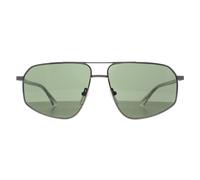Aviator Matte Light Gunmetal Green CK23126S Calvin Klein Grey One Size