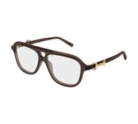Aviator Optical Frame - unisex - Gucci - Glasses - Brown - 55 MM - Accessories 55 MM