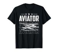 Aviator Pilot Small Airplane Private Aircraft T-Shirt