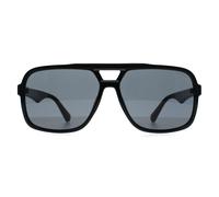 Aviator Shiny Black Blue Grey GF5125 Guess Black One Size