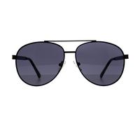 Aviator Shiny Black Grey GF5110 Guess Black One Size