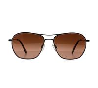 Aviator Shiny Dark Gunmetal Mineral Polarized Drivers Gradient Photochromic Lunger Serengeti Grey One Size