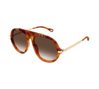 Aviator Sunglasses - female - Chloé - Sunglasses - Brown - 58 MM - Accessories 58 MM
