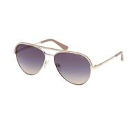 Aviator Sunglasses - female - Guess - Sunglasses - Yellow - 60 MM - Accessories 60 MM