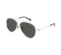 Aviator Sunglasses - male - Gucci - Sunglasses - Gray - 56 MM - Accessories 56 MM