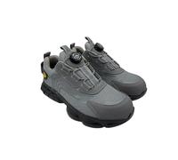 Aviator Workwear Men's Professional Steel Toe Safety Shoes, Anti-Impact, Anti-Puncture, Wear-Resistant, Cushioned (Gray, UK Footwear Size System, Adult, Men, Numeric, Medium, 7)