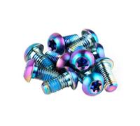 AVID accessorio set viti disco 6 fori titanio rainbow 12pz, Black