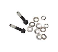 Sram Flat Mount Titanium 2 Units Silver 27 mm