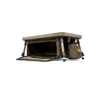 Avid Carp Bivvy Organiser XL | Carp Fishing Work Surface with Built-in Equipment Storage Bag | Clip-on Gas Bottle Holder | Easy Fold Adjustable Legs | Level and Stable | Weight 3.3kg | Code A0430125