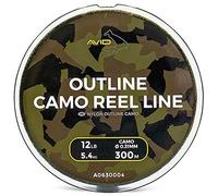 Avid Carp Outline Camo Reel Line (18lb 300m)