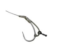 Avid Carp Outline Flecktone D-Rig Kickers Qty 10 | Carp Fishing Kickers for Fluorocarbon D-Rigs | Replicates Shrink Tube without Heating | Green with Camouflage Flecks | Code A0640107