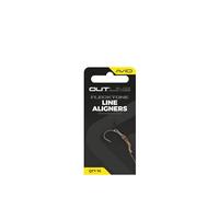 Avid Carp Outline Flecktone Line Aligners | Carp Fishing Rig Tube for Hook Sizes 2-6 | Quick and Easy to Use Without Heat | Streamlined and Durable | Green with Camouflaged Flecks | Code A0640109