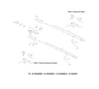 Avid Disc Brake Spare Discrete Bar Clamp Lever Stainlesssteel Bolt T25