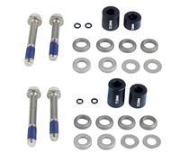 Avid Post Spacer Set 20 S (Front 180/Rear 160) Inc. Stainless Caliper Mounting B