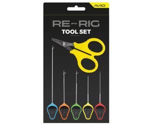 Avid Re-Rig Tool Set - Carp Coarse Fishing Accessory - Free Delivery