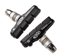 Avid Shorty Cross Brake Pads and Holder - One Pair, Grey