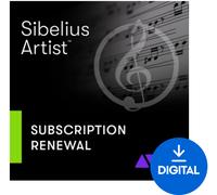 AVID Sibelius Artist 1Y Subscription RENEW (Digital product)