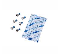 Sram Rotor Bolt Chainring Screw Set 6 Units Blue,Silver One Size Titanium