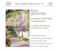 avid Wilson-Johnson - Roger Quilter: Complete Folk-Song Arrangements; [CD]