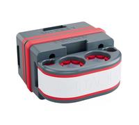 AvidAqua MPO Duo Magnetic Probe Organizer for Apex, Hydros, pH, Temp Probes - Compact 2-Probe Holder for Aquariums & Reef Tank Sump