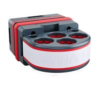 AvidAqua MPO Quattro Magnetic 4 Probe Organizer for Apex, Hydros, pH, Temp Probes - Compact 4-Probe Holder for Aquariums & Reef Tank Sump