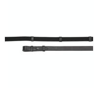 Aviemore Continental Leather Horse Web Reins Black (54In X 0.7In)