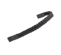 Aviemore Leather Braided Horse Browband Brown (Full)